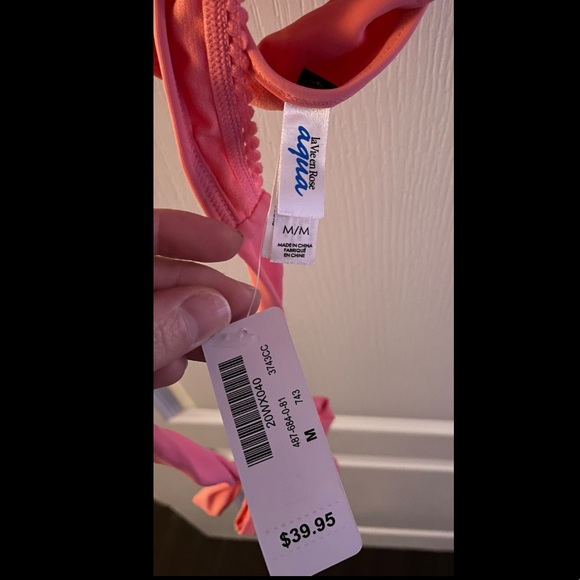 La vie en rose Aqua Bikini Top - Picture 2 of 2